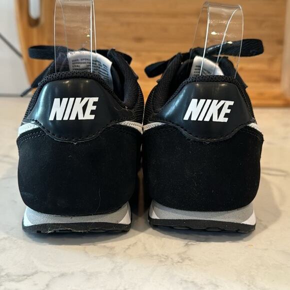 Nike GENICCO PRINT retro 80s’ sneakers black white polka dots street feminine - Picture 2 of 9